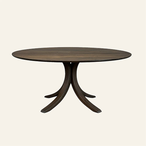 square thumbnail of Vernon Pedestal Dining Table 66" rnd