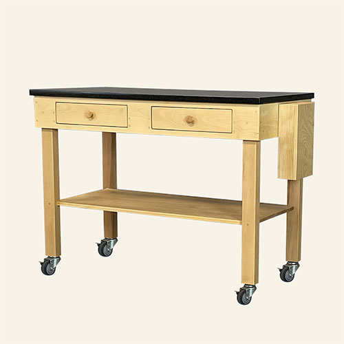square thumbnail of Tuscan Prep Table 24" x 4' w/shelf