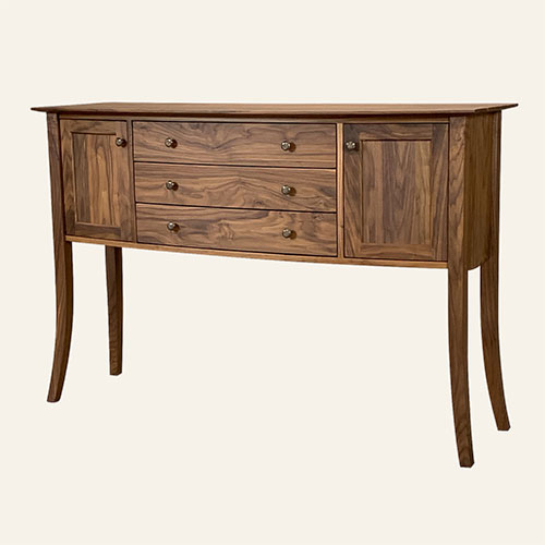 square thumbnail of Newfane Sideboard 72" l-bowfront
