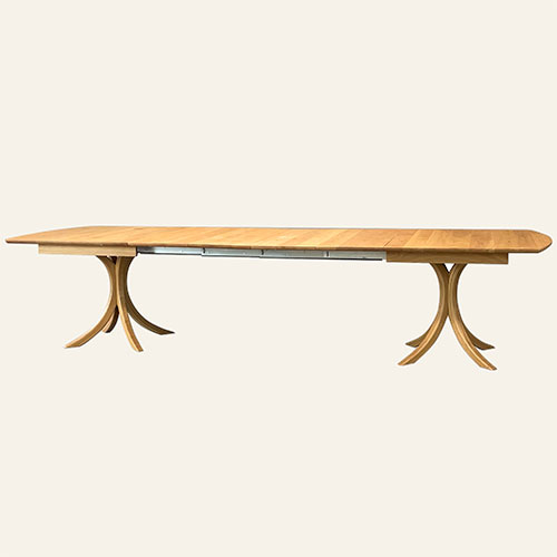 square thumbnail of Vernon Pedestal Extension Table 42" x 6' (w/four 15" leaves) double pedestal