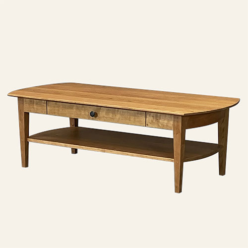 square thumbnail of Chelsea Coffee Table 22" x 48" with shelf