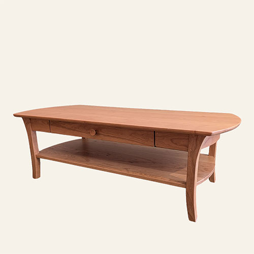 square thumbnail of Vernon Coffee Table 22" x 48" with shelf