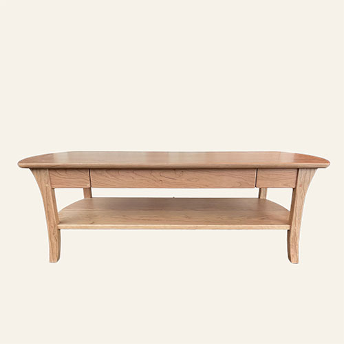 square thumbnail of Vernon Coffee Table 22" x 48" with shelf