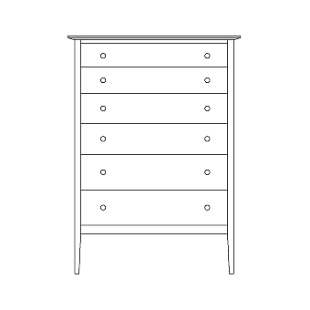 6-drawer vertical, starting at 5705