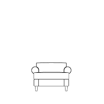Armchair, starting at 2300