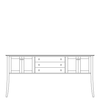 84" l-straight front, starting at 3865