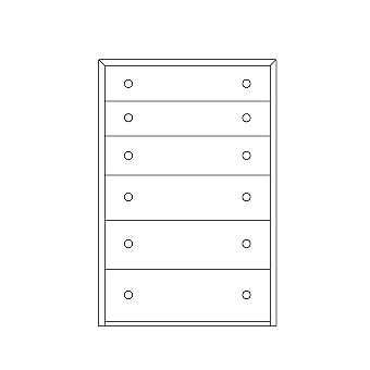 6-drawer vertical, starting at 3510