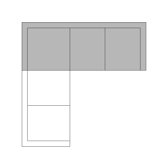Loveseat-Couch-Left, starting at 10580