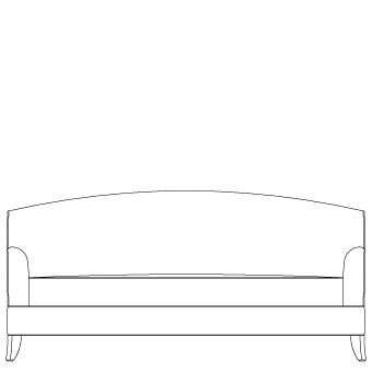 Couch w/arms, starting at 4110