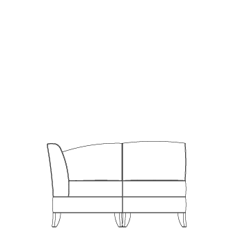 Chair-Corner-Chair Modular Sectional, starting at 6540