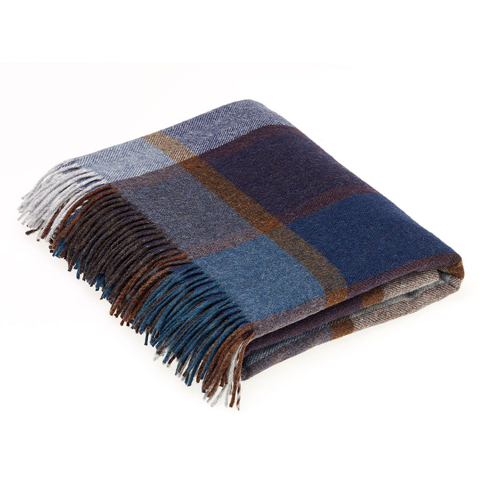 Large thumbnail of Block Windowpane Throw (3 colorways)