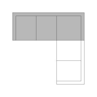 Loveseat-Couch-Right, starting at 9110